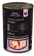 FFL dog tin puppy chicken 400 g - Konzerva pre psov