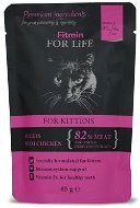 Cat Food Pouch FFL For Kittens Fillets with Chicken 85g - Kapsička pro kočky