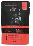 Fitmin For Life Hovězí kapsička pro kočky 85 g - Kapsička pro kočky