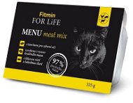 Fitmin For Life Menu mäsový mix pre mačky  325 g - Konzerva pre mačky