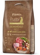 Fitmin Dog Purity Rice Semimoist Rabbit & Lamb - 4kg - Dog Kibble