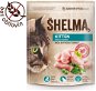 Kibble for Kittens Shelma Junior Grain-Free Granules with fresh turkey for kittens 750g - Granule pro koťata