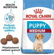 Kibble for Puppies Royal Canin Medium Puppy 4kg - Granule pro štěňata