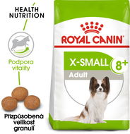 Royal Canin X-Small Adult (8+) 1,5 kg - Granuly pre psov