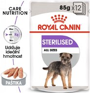 Royal Canin Sterilised Dog Loaf 12 × 85 g - Dog Food Pouch