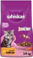 Whiskas granule Junior s kuracím 14 kg - Granule pre mačiatka