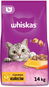 Whiskas granule kuřecí pro dospělé kočky 14 kg - Granule pro kočky