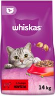 Granule pro kočky Whiskas granule hovězí pro dospělé kočky 14 kg - Granule pro kočky
