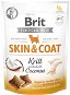 Brit Care Dog Functional Snack Skin & Coat Krill 150 g - Maškrty pre psov