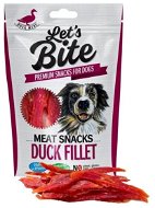 Let’s Bite Meat Snacks Duck Fillet 80 g - Maškrty pre psov