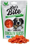 Let’s Bite Meat Snacks Chicken Slices 80 g - Maškrty pre psov