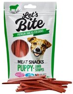 Let’s Bite Meat Snacks Puppy Lamb Stripes 80 g - Maškrty pre psov