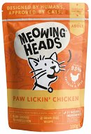 Meowing Heads Paw Lickin’ Chicken kapsička 100 g - Kapsička pre mačky