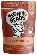 Meowing Heads Top Cat Turkey kapsička 100 g - Kapsička pre mačky