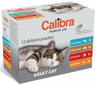 Calibra Cat Premium Adult Multi-pack 12 × 100g Pouches - Cat Food Pouch