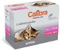 Kapsička pre mačky Calibra Cat  kapsička Premium Kitten multipack 12× 100 g - Kapsička pro kočky