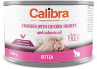 Calibra Cat  konzerva Kitten kura a kuracie srdiečka 200 g - Konzerva pre mačky