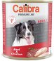 Calibra Dog canned Premium Adult Beef + Chicken, 800g - Canned Dog Food