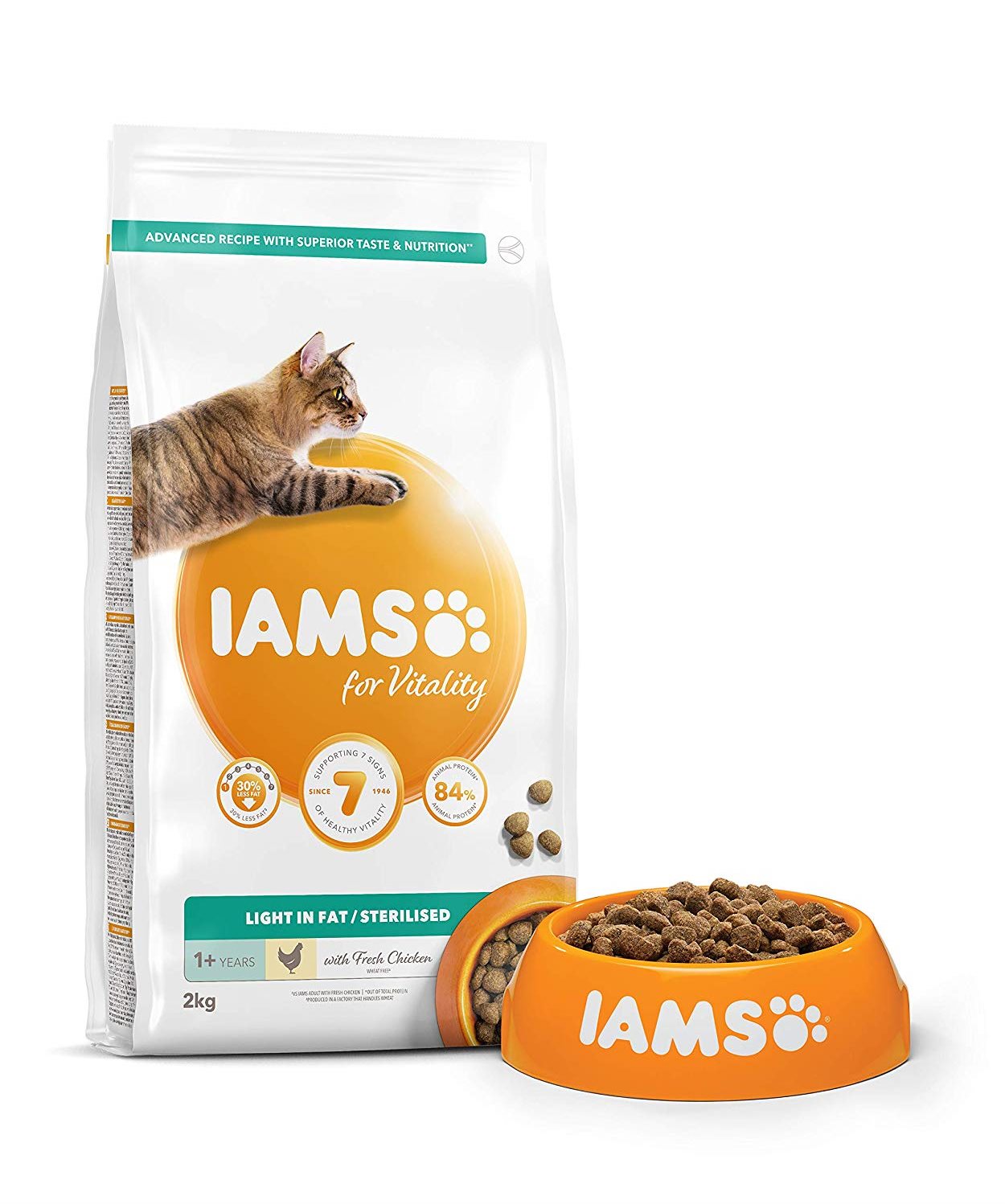 Iams sterilised cat clearance food