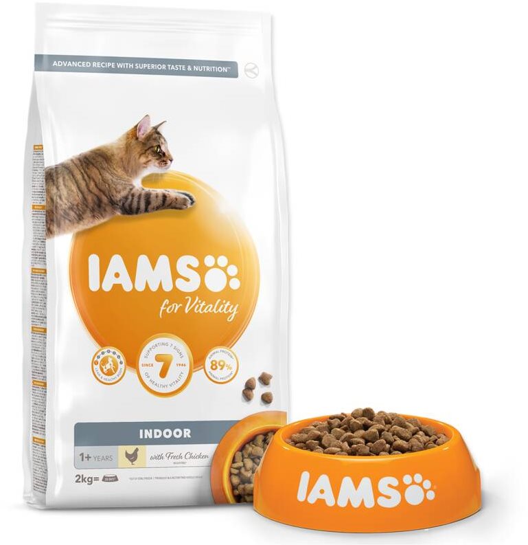 Dry cat food outlet container