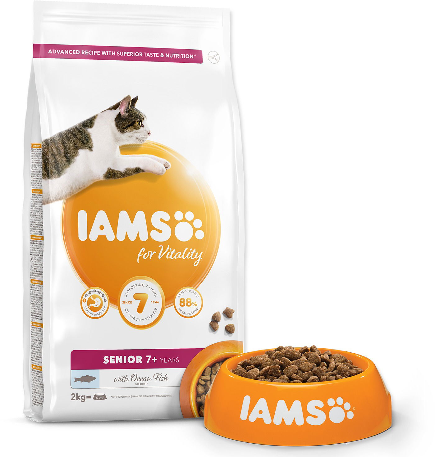 Iams ocean fish and rice dog food best sale