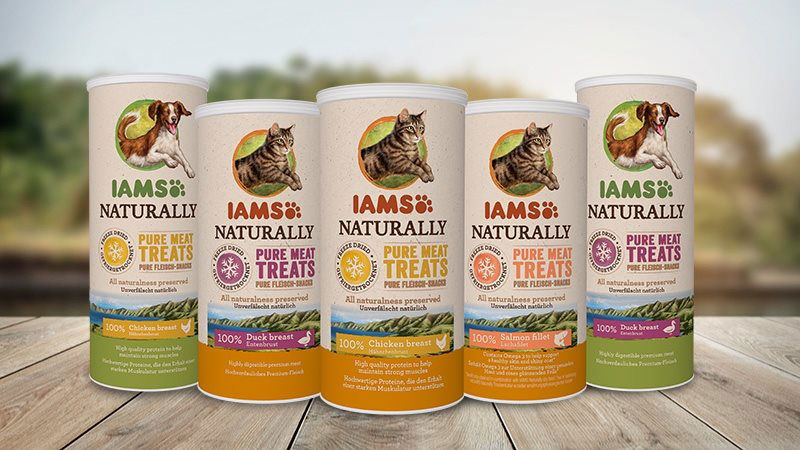 Iams naturally outlet pure meat treats