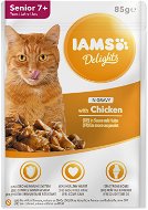Kapsička IAMS senior kura v omáčke 85 g - Kapsička pre mačky