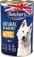 Butcher's Life konzerva s kuracím mäsom a ryžou 1200 g - Konzerva pre psov