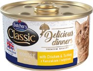 Butcher's Classic Delicious Dinners, Canned Chicken and Turkey, 85g - Canned Food for Cats