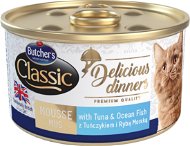 Butcher's Classic Delicious Dinners, Canned Tuna and Sea Fish, 85g - Canned Food for Cats