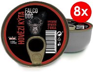 FALCO DOG 120 g hovädzie stehno, 8 ks - Konzerva pre psov