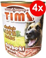 TIM Poultry 800g, 4 pcs - Canned Dog Food