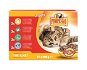 Cat Food Pouch Propesko Pocket Cat Chicken + Beef + Rabbit + Salmon 12× 100g - Kapsička pro kočky