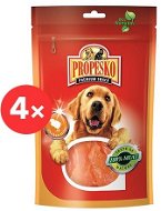 Propesko Strips  100% Dried Meat 4 × 70g - Pet Food Set