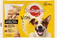 Pedigree Pouches of Beef and Lamb in Gravy 4 x 100g - Dog Food Pouch