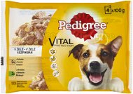 Pedigree Pouches of Lamb and Chicken in Jelly 4 × 100g - Dog Food Pouch