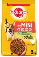 Granuly pre psov Pedigree Mini s kuracím a zeleninou 2 kg - Granule pro psy