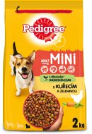 Dog Kibble Pedigree Mini with Chicken and Vegetables 2kg - Granule pro psy