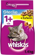Whiskas granule Sterile s kuracím 1,4 kg - Granule pre mačky