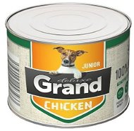 Grand Deluxe 100% kuřecí Junior 180 g - Konzerva pro psy