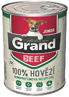Grand Junior Dog Deluxe 100% Beef  400g - Canned Dog Food