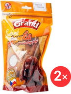 Grand Vepřová nožička sušená 2 × 1 ks, zip - Pamlsky pro psy