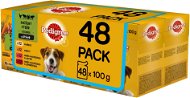 Kapsička pre psov Pedigree Vital Protection kapsička mäsový výber so zeleninou v šťave pre dospelých psov 48× 100 g - Kapsička pro psy