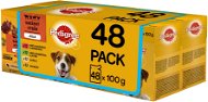 Dog Food Pouch Pedigree Vital Protection Meat Selection in Jelly 48 x 100g - Kapsička pro psy