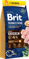 Brit Premium by Nature Adult M 15 + 3kg - Dog Kibble