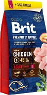Brit Premium by Nature Adult L 15 + 3kg - Dog Kibble