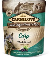 Carnilove Dog Pouch Food Paté Carp with Black Carrot 300g - Dog Food Pouch