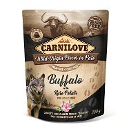 Carnilove Dog Pouch Food Paté Buffalo with Rose Petals 300g - Dog Food Pouch