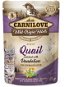 Cat Food Pouch Carnilove Cat Food Pouch Rich in Quail Enriched with Dandelion for Sterilized Cats 85g - Kapsička pro kočky