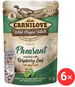 Carnilove Cat Pouch Rich in Pheasant Enriched with Raspberry Leaves 6 × 85 g - Kapsička pro kočky